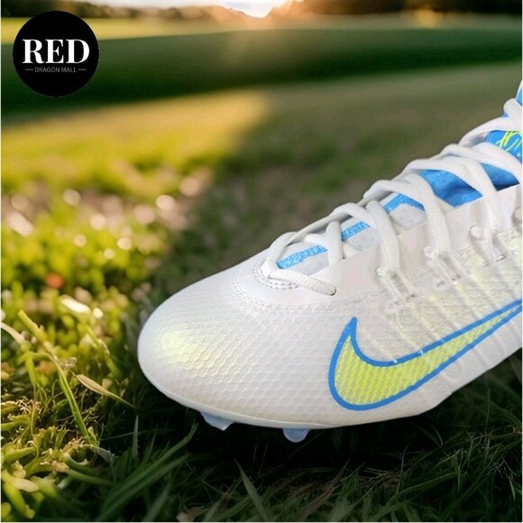 Nike Alpha Huarache 9 Elite Mid NBY LAX SE Lacrosse Cleats FV6149 100 - Men's 8 - Picture 10 of 14